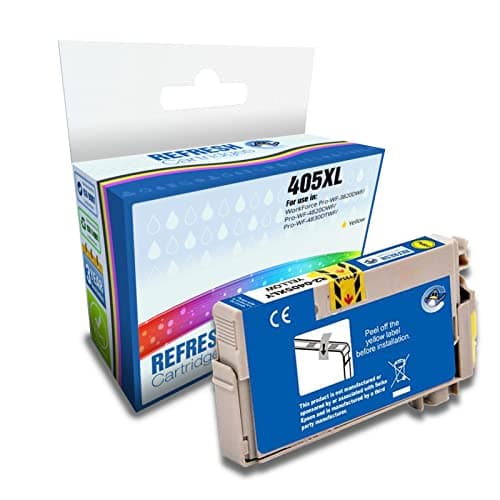 Image of Refresh Cartridges Remanufactured Ink Cartridge Replacement for Epson 405XL (Yellow)