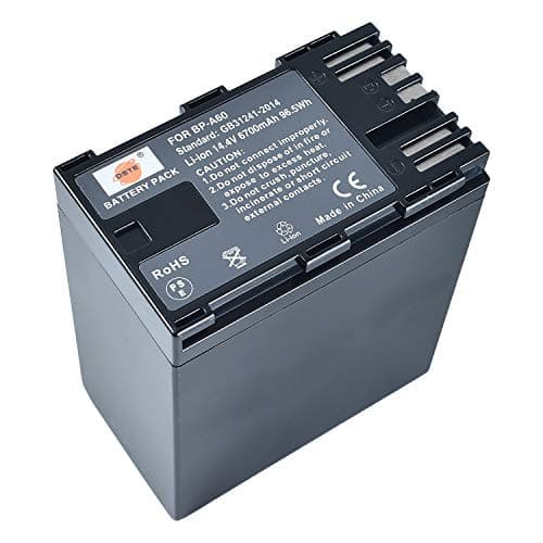 Image of DSTE BP-A30 Spare Battery Compatible for Canon BP-A30,BP-A60,BP-A90,Canon EOS C200,C200B,XF705 4K UHD,C220B,C300 Mark II PL Cinema