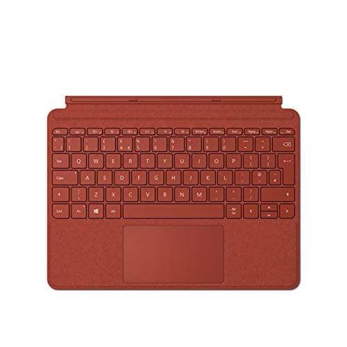 Image of Microsoft Surface Go2 or Go3 - Type Cover - Red keyboard