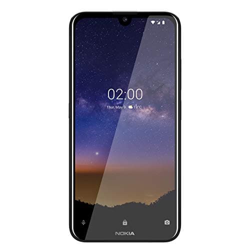 Image of Nokia 2.2 4G 5.7 inches Smartphone 2GB RAM 16GB Unlocked Dual-Sim - Black A (Renewed)