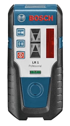 Image of Bosch Professional Laser Receiver LR 1 (red Beam, 1 x 9V Battery, Bracket, Range: 0-200 m)