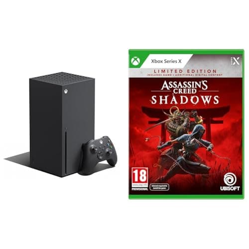 Image of Assassin's Creed Shadows Limited Edition (Exclusive to Amazon.uk) (Xbox Series X) + Xbox Series X