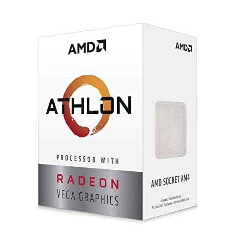 Image of AMD Athlon 3000G Processor with Radeon Vega 3 Graphics (2C/4T, 3.5GHz base clock)