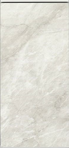 Image of Grey Marble PVC Shower Wall Panels, Wall Cladding, Splash Panels, 2.4m x 1m