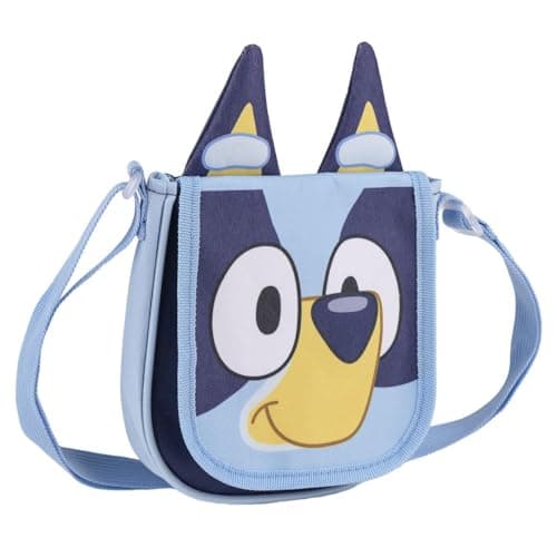 Image of CERDÁ LIFE'S LITTLE MOMENTS Bluey Shoulder Bag, Polyester, Blue, Standard, blue, standard
