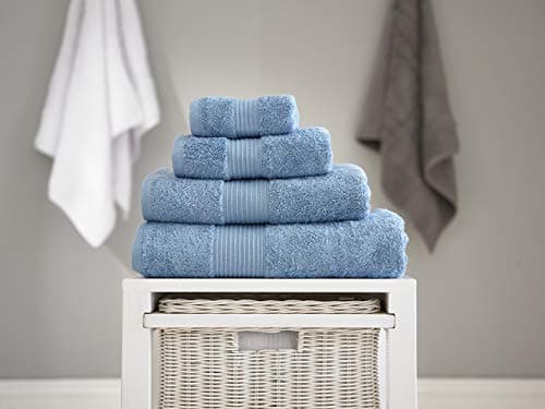 Image of Deyongs 650gsm Spa Hand Towel Pair, Cobalt