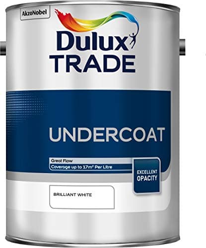 Image of Dulux Trade Undercoat Brilliant White 5L