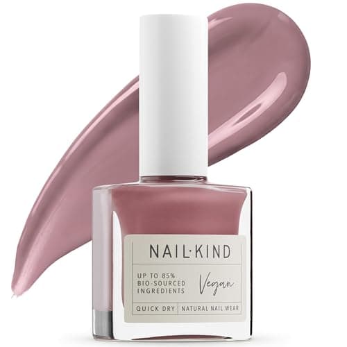 Image of Dusty Pink Nail Polish Cheeky Club 8ml Vegan Nail Varnish – Classic High Shine Finish, Quick Drying Long Lasting Chip Resistant Manicure, Low Chemical Formula, PETA & Halal Certified, NailKind
