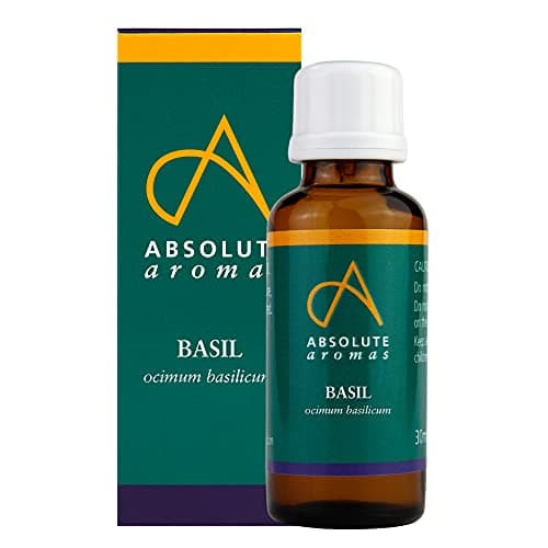 Image of Absolute Aromas | Basil Essential Oil - 100% Pure, Natural, Undiluted, Vegan and Cruelty-Free - for use in Diffusers and Aromatherapy Blends, 30ml