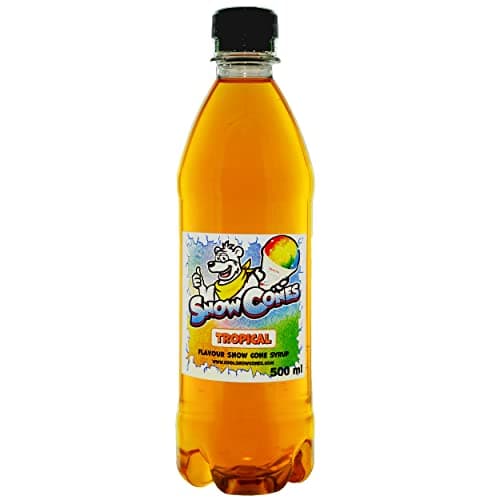 Image of Slush | Snow Cone Syrup | Compatible with ALL Slush Puppy Machines | 500ml Bottles Pick Your Flavour (500ml, Tropical)