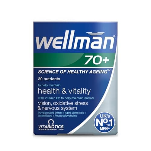Image of Wellman, Multivitamin Tablets for Men Over 70 Years