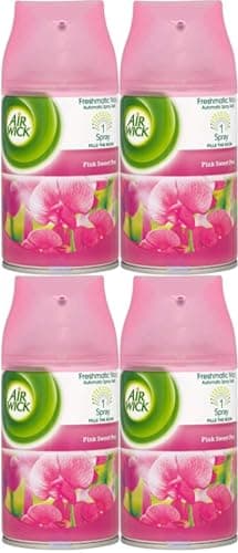 Image of Air Wick Freshmatic Refill - Variations (Pink Sweet Pea, 62.50 g (Pack of 4))