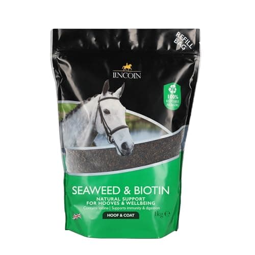 Image of Lincoln Seaweed & Biotin 1kg Refill Pouch - Supplement for Horses
