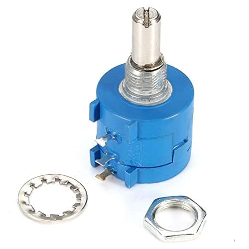 Image of 10-Turn 3590S-2-102L 1K Wirewound Precision Potentiometer, Precision Multi-Turn Coiled Potentiometer