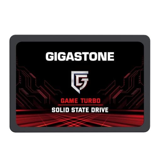 Image of Gigastone SATA SSD 2TB 2.5 inch SSD 550MB/s Upgrade Laptop PC Memory and Storage PS4 HDD Replacement 2.5" Internal Solid State Hard Drives SATA III SLC Cache 3D NAND Game Turbo Performance