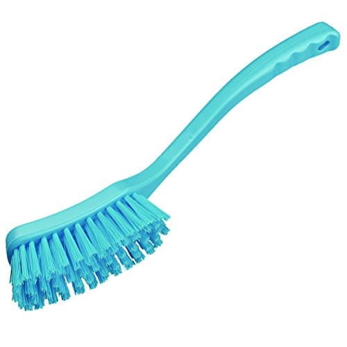 Image of Hillbrush Hygiene D9B Professional Stiff 406 mm Long Handled Brush, Blue