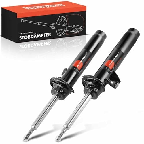 Image of Frankberg 2x Shock Absorber Strut Front Left Right 522mm Gas pressure Compatible with X1 E84 1.6L 2.0L 2009-2015 Replace# 3358001, 31316789574
