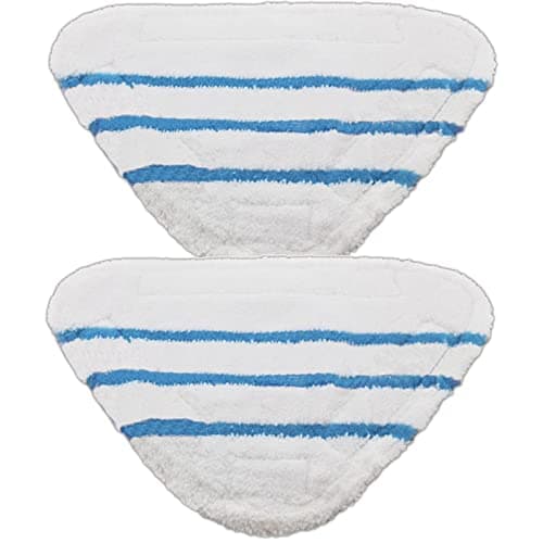 Image of SPARES2GO Washable Cover Pads for Beldray 5-in-1 9-in-1 Steam Cleaner Mop (Pack of 2)