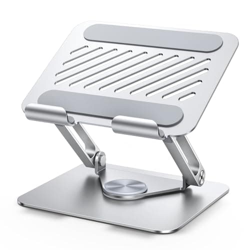 Image of UGREEN iPad Stand Tablet Desk Holder 360° Rotating Foldable Adjustable Travel Portable Mount Compatible with iPad 10th 10.9/Pro 13 2024 12.9/Air 11/Mini 7,Galaxy Tab S10 S9 A9 A8,Surface Go,iPhone 16