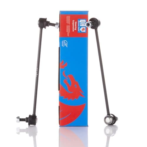 Image of Quinton Hazell Stabiliser Link - QLS3650S - Single Bar Fits Front Axle Left or Right - Original Equipment OEM Quality Direct Fit Replacement - Length: 270mm - Finish: Powder-Coated