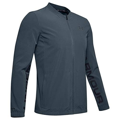 Image of Under Armour Men Storm Launch Linked Up Jacket - Wire/Black/Reflective (073), Large