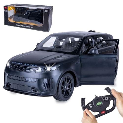 Image of JAMARA 402245 Range Rover Sport SV 1:14 2.4 GHz Manual Door, Remote Controlled RC Car, Children's Toy Car with Remote Control, Model Car, Gift Idea for Children, LED Light