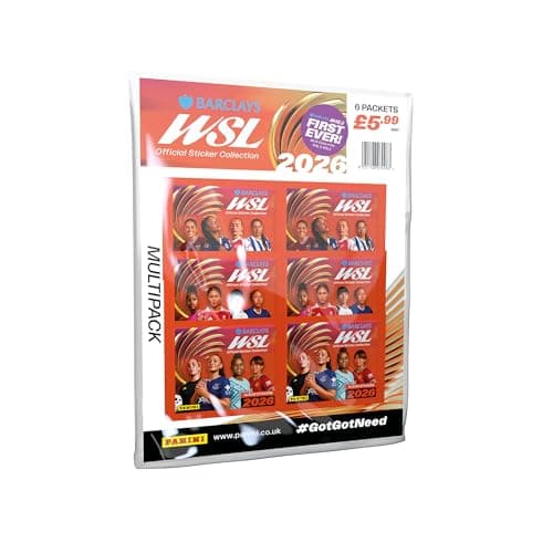 Image of Panini Barclays Women’s Super League Official Sticker Collection 2026 - Multipack