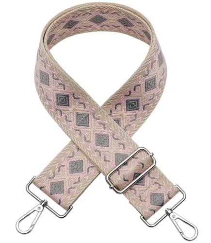 Image of AYUEBO Bag Straps Replacement Crossbody Wide Shoulder Strap Bag Straps Adjustable Canvas Straps Crossbody Belts