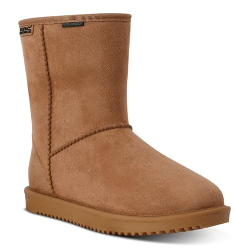Image of Regatta Womens Risley Waterproof Mid Calf Boots Faux Fur Lined