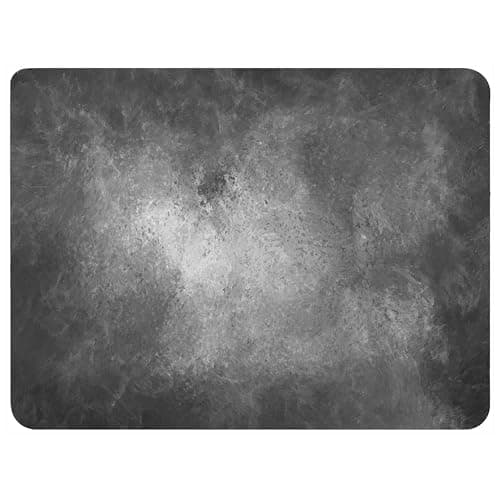 Image of Silent Monsters Mouse Mat Medium 14 x 10 inches / 36 x 25 cm, Grey, Lasercut Edges, washable & rollable Mouse Pad, Gaming Home Office Mousemat, Mousepad non-slip & quiet, Desk Mat