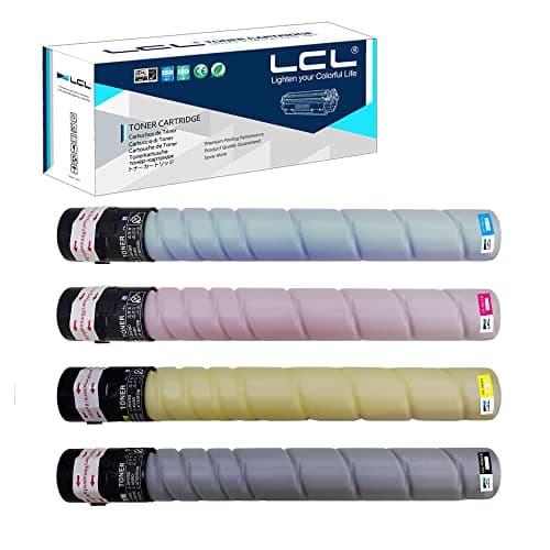 Image of LCL Compatible Toner Cartridge TN321 TN-321K TN321K TN321C TN321M TN321Y A33K150 A33K450 A33K350 A33K250 High yield (4PK KCMY) Replacement for Konica Minolta BizHub C224 C224e C284 C284e C364 C364e