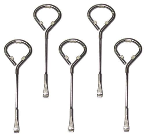 Image of 5 Pack Paint Can Opener, Bottle Opener, Metal Paint Can Opening Tool, 5 Pack Steel Paint Can Tool