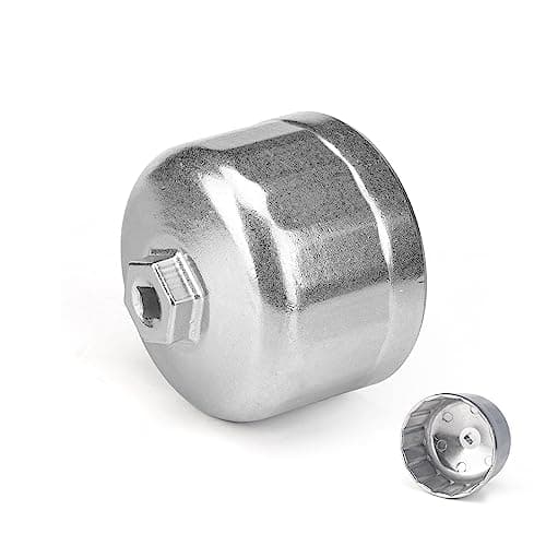 Image of 3mirrors 86mm 16 Flute Oil Filter Wrench Socket Type Removal Tool Compatible with Volvo SL & BMW N54 N55 N52 Cartridge Style Housing Caps