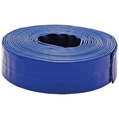 Image of SIP 1" 10m Layflat Delivery Hose, PVC Water Pump Discharge Hose for Irrigation & Drainage