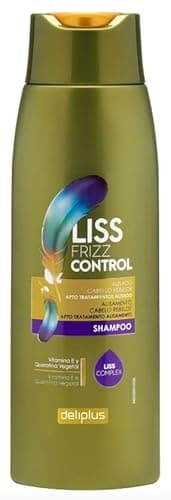 Image of Liss Frizz Control Shampoo 400 ml. Unruly hair with Vitamin E and Keratin. Deliplus