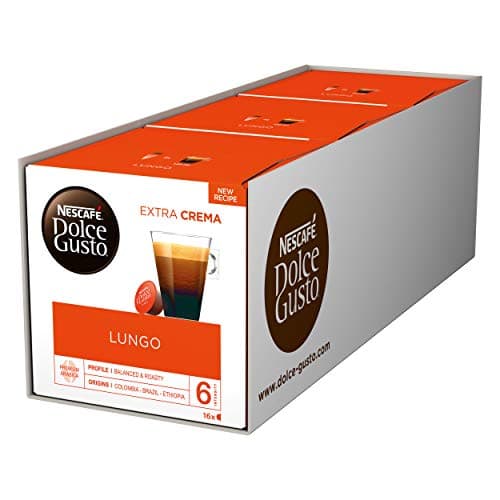 Image of Nescafe Caffe lungo for Nescafe Dolce Gusto Machine Ref 12019900 - Packed 48