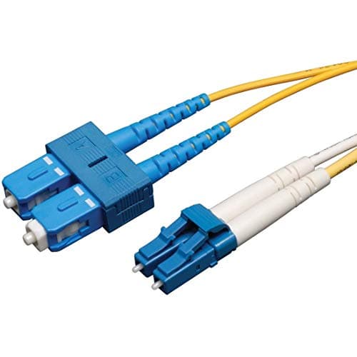 Image of Tripp Lite Duplex Singlemode 9/125 Fiber Patch Cable (LC/SC), 10M (33-ft.)(N366-10M)
