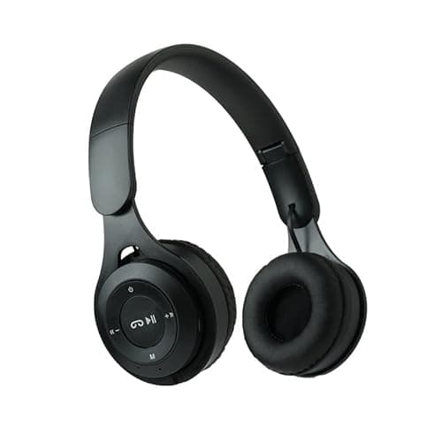 Image of YHO Bluetooth Headphones Over Ear, Wireless Headphones Over Ear,30 Hours Playtime Foldable Lightweight Wireless Headphones,with Built-in HD Mic, FM, SD/TF for PC/Home