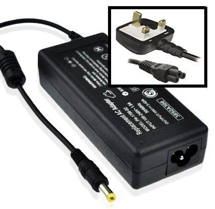 Image of Express Parts for 19V 3.95A DELTA Charger Toshiba Satellite L300D L350-170 PSLC0E-00900DEN UK LEAD - ECPart 3rd Party Adapter