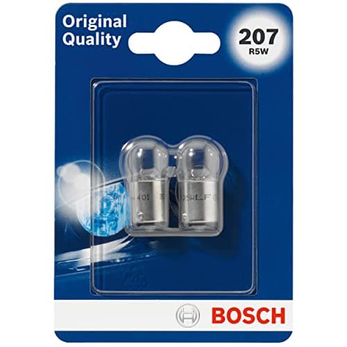 Image of Bosch 207 (R5W) Original equipment Car Light Bulbs - 12 V 5 W BA15s - 2 Bulbs