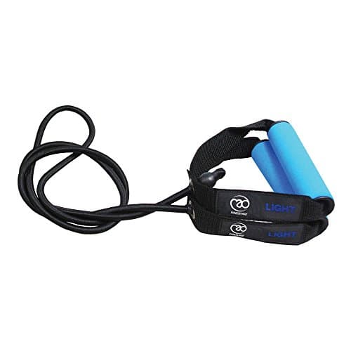 Image of Fitness Mad Safety Resistance Tubes, Resistance Band, Heavy Duty Exercise Tubes for Home Workouts, 3 Resistance Levels: Light to Strong