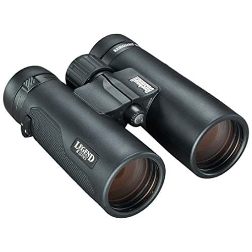 Image of Bushnell - Legend E-Series Binocular - 10x42 - Black - Roof Prism - Rainguard HD - Ultra-Wideband Coating - Fully Multi Coated - Bird Watching - Travelling - Wildlife - Outdoor - 197104