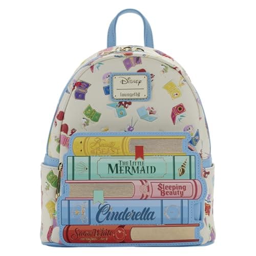 Image of Loungefly Backpacks Disney Princess Books Classics Mini Backpack