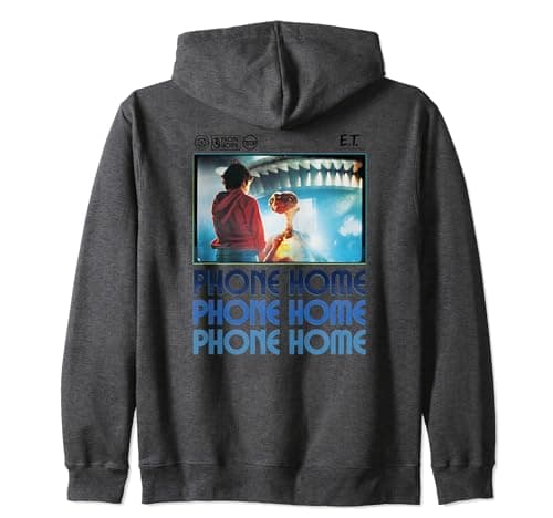 Image of E.T. the Extraterrestrial retro Phone Home poster Zip Hoodie
