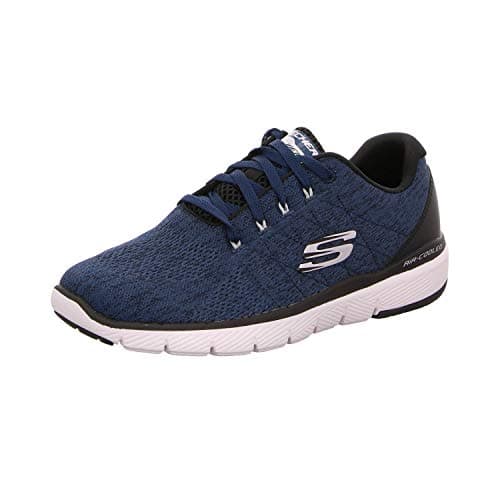 Image of Skechers Flex Advantage 3.0 Stally Shoes - AW20-8 UK Blue
