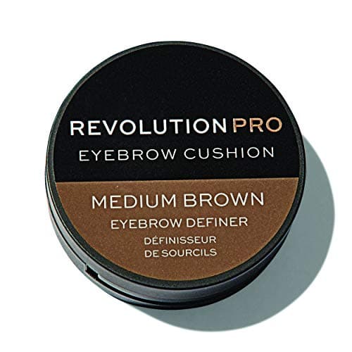 Image of Revolution Pro, Eyebrow Cushion, Medium Brown, 2.2g