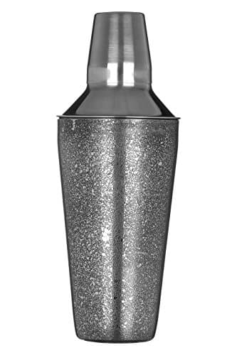 Image of Premier Housewares Cocktail Shaker, Stainless Steel, Silver, 10 x 10 x 25 cm