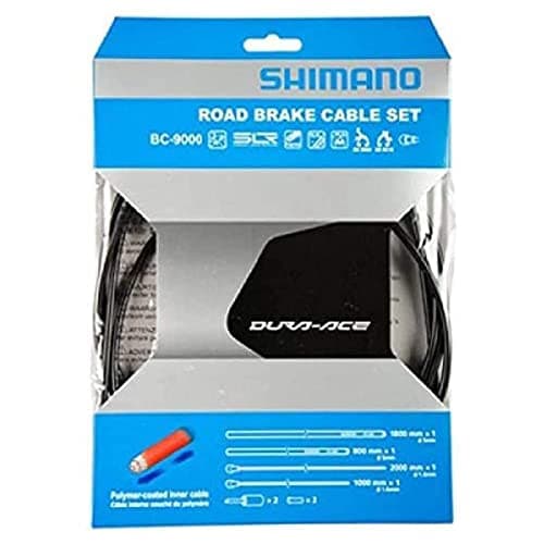 Image of SHIMANO Spares Road Brake Set Cable Poly - Black