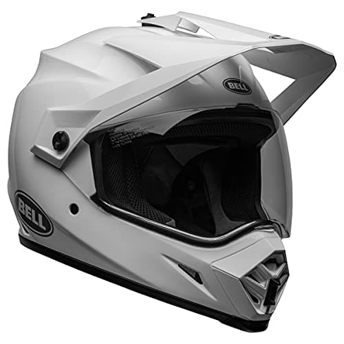 Image of BELL MX-9 Adventure MIPS Adult Full-Face All-Terrain Motorcycle Helmet - Gloss White, X-Large (61-62 cm)