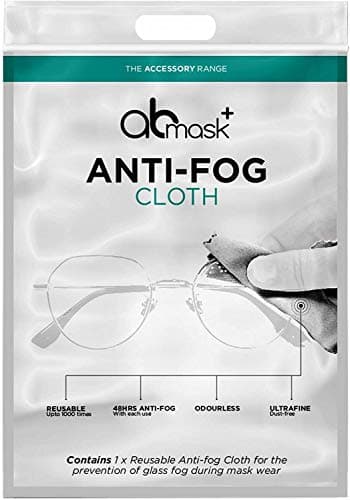 Image of Anti-Fog Dry Cloth, Pack of 3 Demister Lens Wipe for Glasses, Stay Mist Free for 48 Hours, Reusable up to 1000 Times